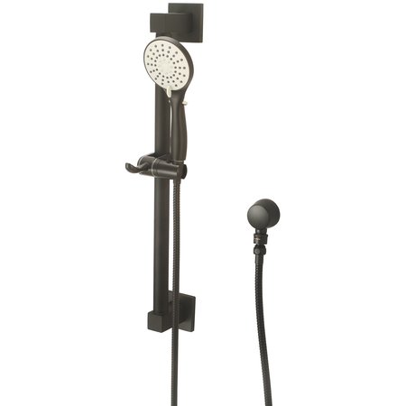 OLYMPIA Handheld Shower Set in Matte Black P-4460-MB